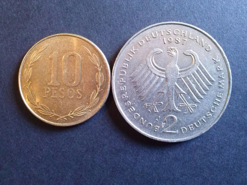 Alemania Federal 2 Mark Konrad 1987 Ceca J Níquel (c18)