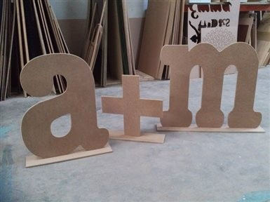 Letras En Madera Decoración  Promo Apertura! Precio Real $30