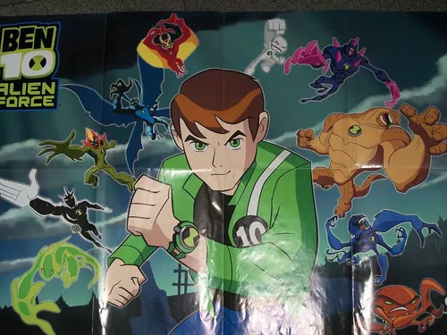 Poster Cartaz Ben 10 Força Alienígena C - Pop Arte Poster - Pôster -  Magazine Luiza