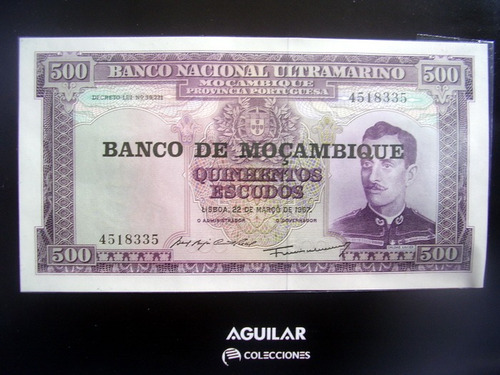 Imagen 2 de 4 de Billete Mozambique + Fasciculo