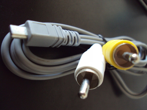 Cabo Micro Usb P/ Av Câmera Digital