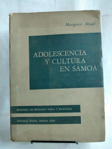 Adolescencia Y Cultura En Samoa  Margaret Mead  Paidos
