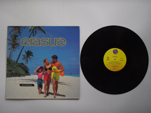 Lp Vinilo Erasure Love To Hate You Printed Usa 1991