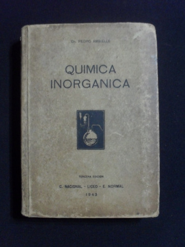 Quimica Inorganica Dr. Pedro Ambielle