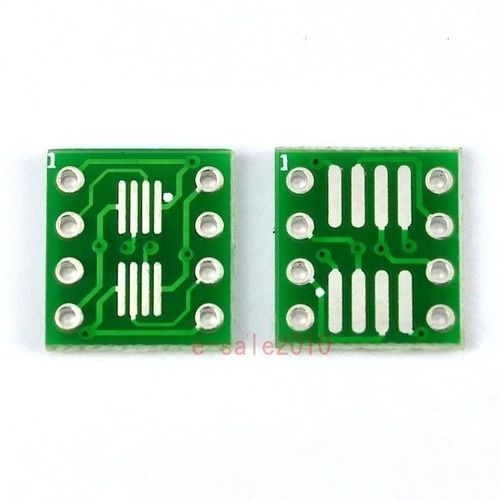 Un Adaptador P/ Sop8 So8 Soic8 Tssop8 Msop8 A Dip 8 Pcb