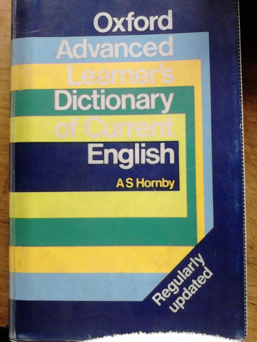Oxford Advanced Dictionary Current English Hornby