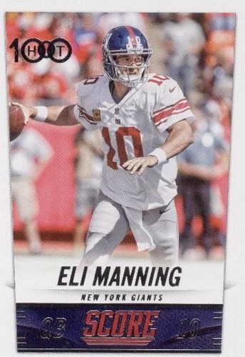 2014 Score H100 Eli Manning New York Giants