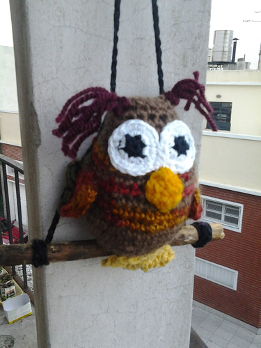 Lechuza/buho Tejidos Crochet