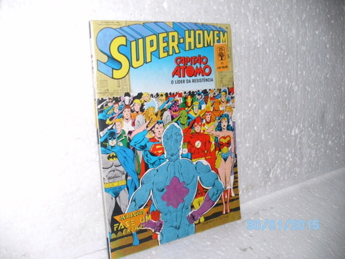 Hq Super-homem Nº77 Capitão Átomo - *p/colecionador- Ótima!!