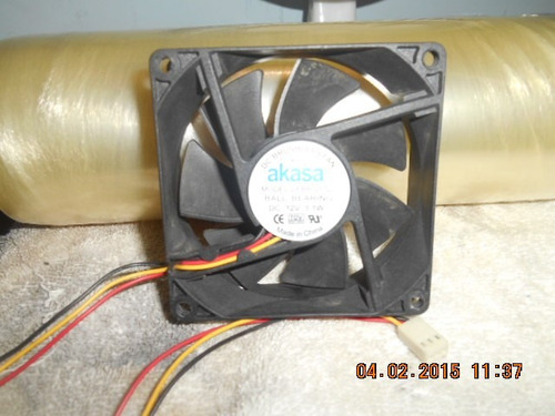 Cooler Akasa Dfb802512l 12v 0,14 80x25 3 Pinos (231) (hd145)
