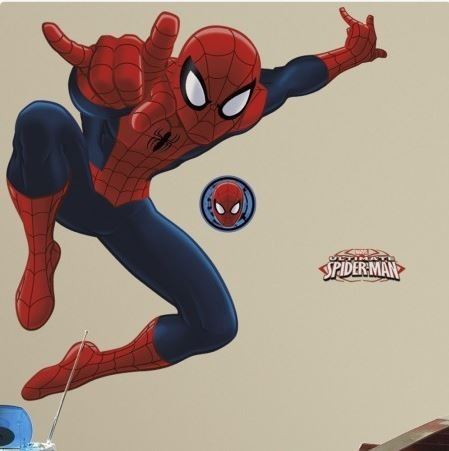 Adesivo Roommates Reposicionável Spiderman (homen-aranha)