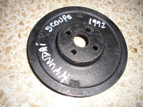 Imagen 1 de 1 de Vendo Polea De Hyundai Scoupe 1992, Gasolina