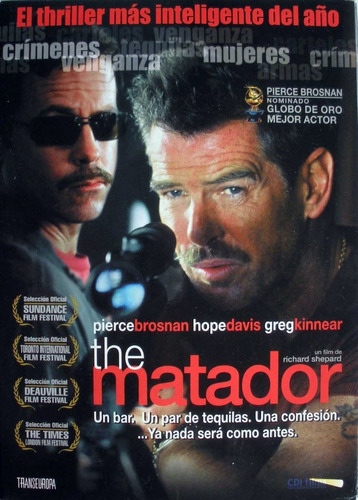 Dvd Original El Matador - Brosnan Kinnear - Caja Carton