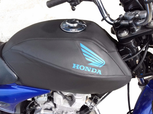 Funda De Tanque Honda Cg 150 Titan Ala Azul