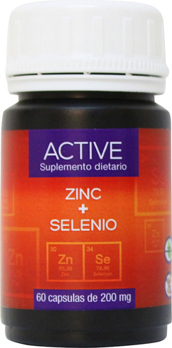 Zinc+selenio En Capsulas. Más Vitalidad, Más Memoria