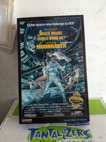 Hot Side Show James Bond 007 Roger Moore Moonraker 1/6 (Usado)