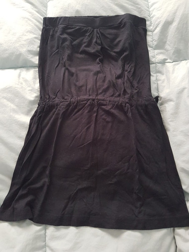 Vestido Strapless Negro Complot Talle Small