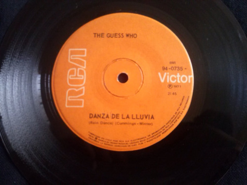 Single The Guess Who Danza De La Lluvia