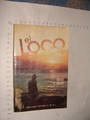 Libro El Loco, Gibran J. Gibran, Año 1981, 163 Paginas