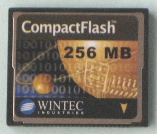 Memoria Compact Flash Wintec 256mb