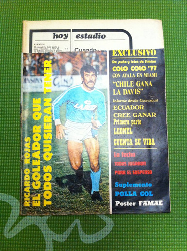 Revista Estadio Nº 1727 Colo Colo Leonel Sánchez Everton