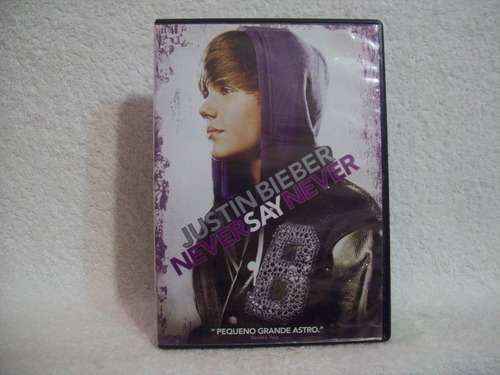 Dvd Original Justin Bieber- Never Say Never