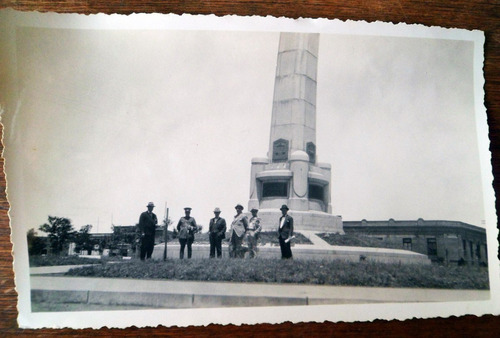 Plaza Batlle Ciudad Artigas Obelisco De Piria Año 1931