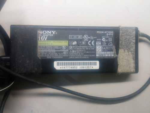 Eliminador Original Sony Pcga-ac16v6 16v 4a Usado