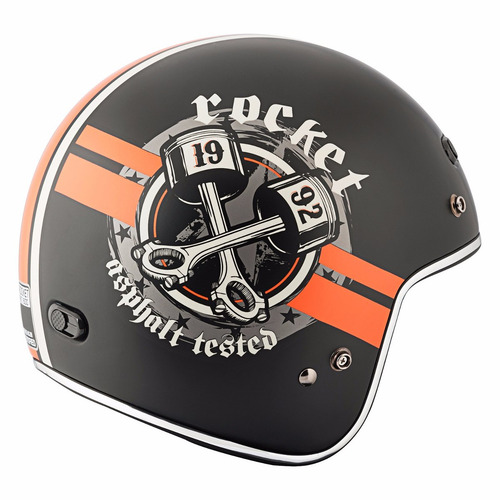Casco Joe Rocket Rkt600 Dyno Moto Diseño Estampados Mate