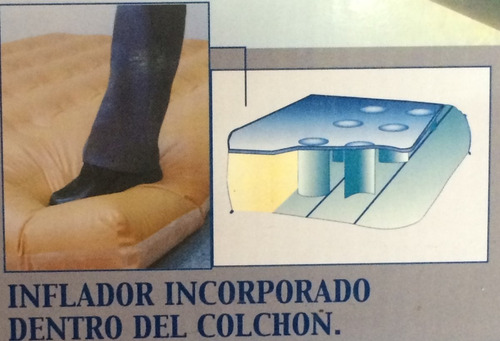 Colchon Inflable Doite Mirage 2 Plaza C/ Inflador Tribunales