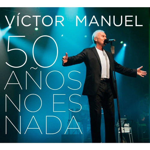 Victor Manuel / 50 Años No Es Nada / 2 Discos Cd + Dvd