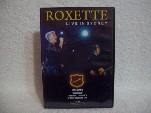 Dvd Original Roxette- Live In Sidney