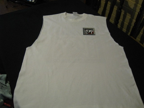 Polera Sin Mangas Fila Talla L Impecable Color Blanca