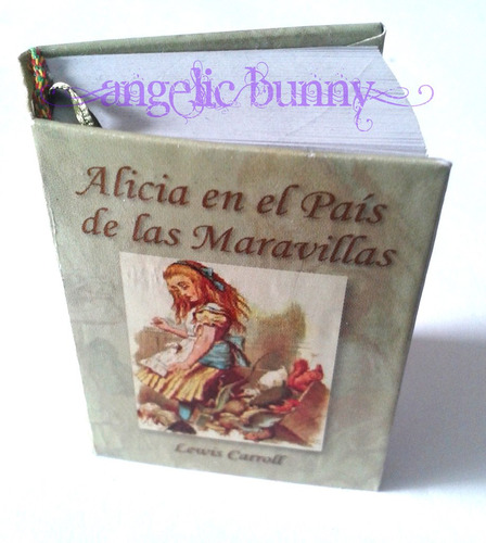 Mini Libro Alicia En El País De Las Maravillas