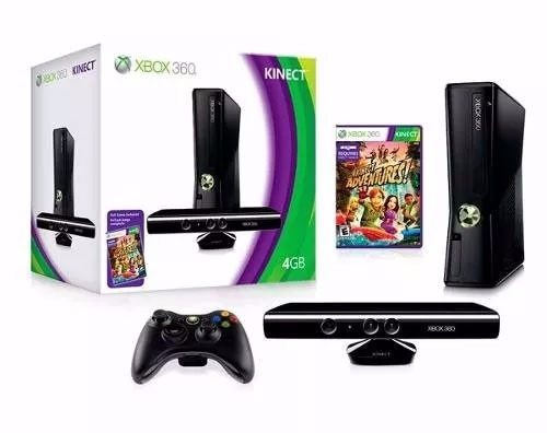 Vendo Xbox 360 Con Kinect Y 2juegos, 4gb De Memoria