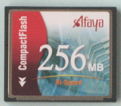 Memoria Compact Flash Afaya 256mb
