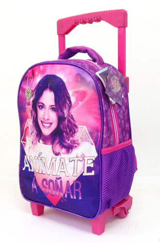 Mochila De Carro Violetta Jardin Con Licencia Disney 12