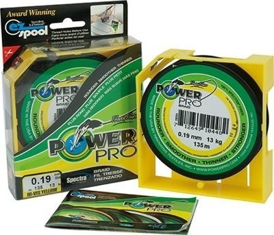 Multifilamento Power Pro 40 Lbs 0,32 Mm 150 Yds Made In Usa