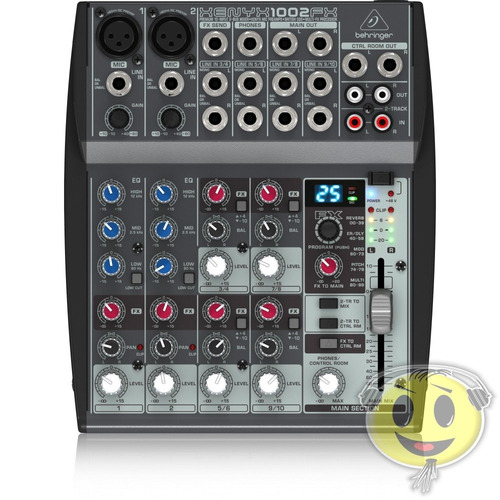 Mesa De Som Behringer Xenyx 1002fx Efeitos - Loja Kadu Som