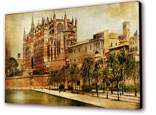 Cuadro 50x30cms Decorativo Catedral España !!!