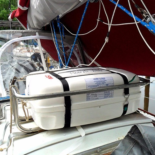Imagen 10 de 12 de Balsa Salvavidas Estacion De Servicio Autorizado Pna Iso 6 P