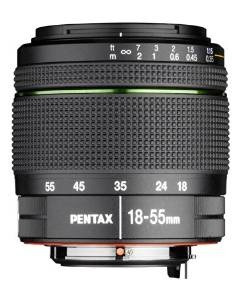 Pentax Da 18-55mm F / 3.5-5.6 Al Tiempo Lente Resistente Par