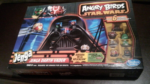 Juego Jenga Angry Birds Star Wars Darth Vader Envio Gratis 