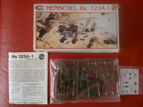 Henschel Hs 123a-1 Lodela Airfix 1/72