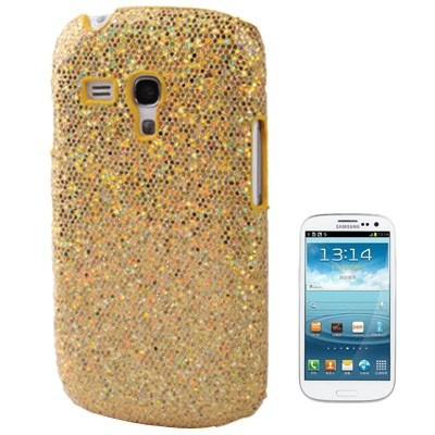 Icase - Carcasa Dorado Brillo Para Samsung S3 Mini