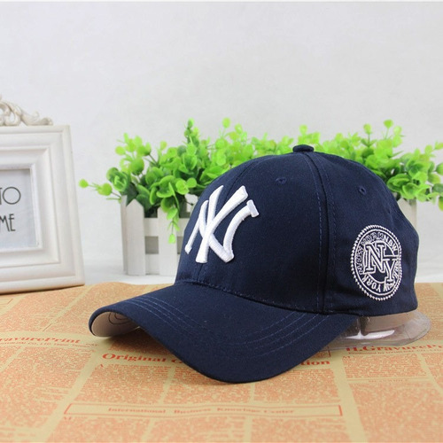 Boné New York Yankees Aba Curva Hip Hop - Importado