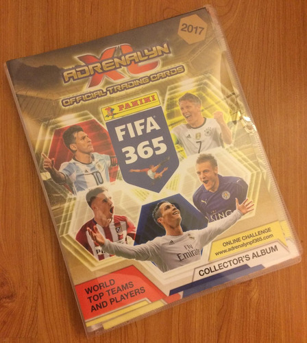 Carpeta Coleccionador Binder Panini Adrenalyn 365 Xl 2017