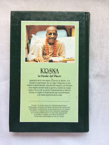 Imagen 3 de 5 de Krsna Fuente Del Placer Bhaktivedanta Tapa Dura