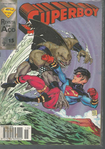Superboy 15 1ª Serie - Abril - Bonellihq Cx10 B19
