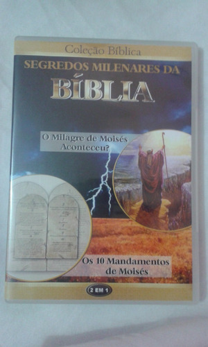 Dvd   O Milagre De Moises Aconteceu  Os Dez Mandamentos